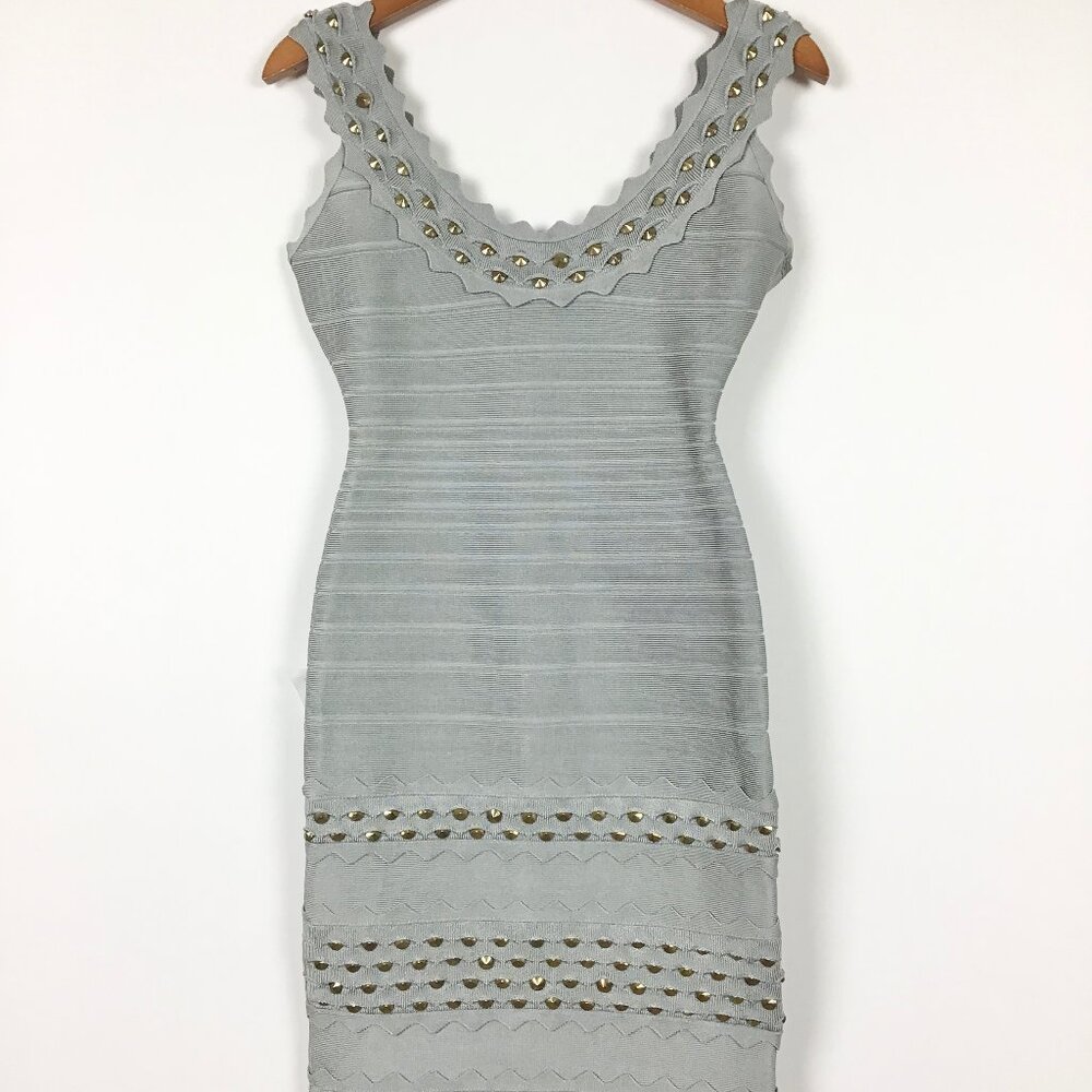 Herve Leger sleeveless dress